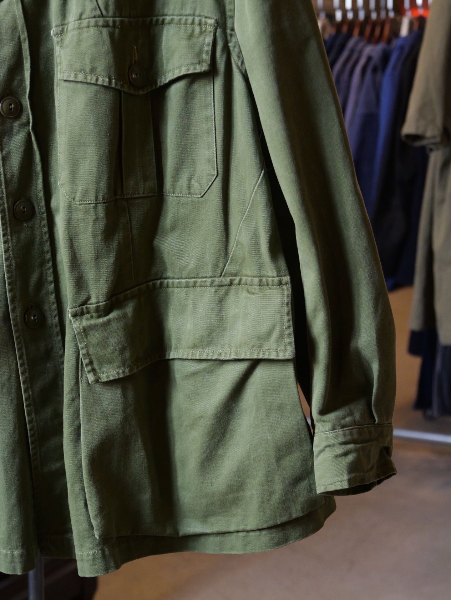 Vintage Vintage 1950s-60s Canadian Military Bush Jacket Size US M / EU 48-50 / 2 - 4 Thumbnail