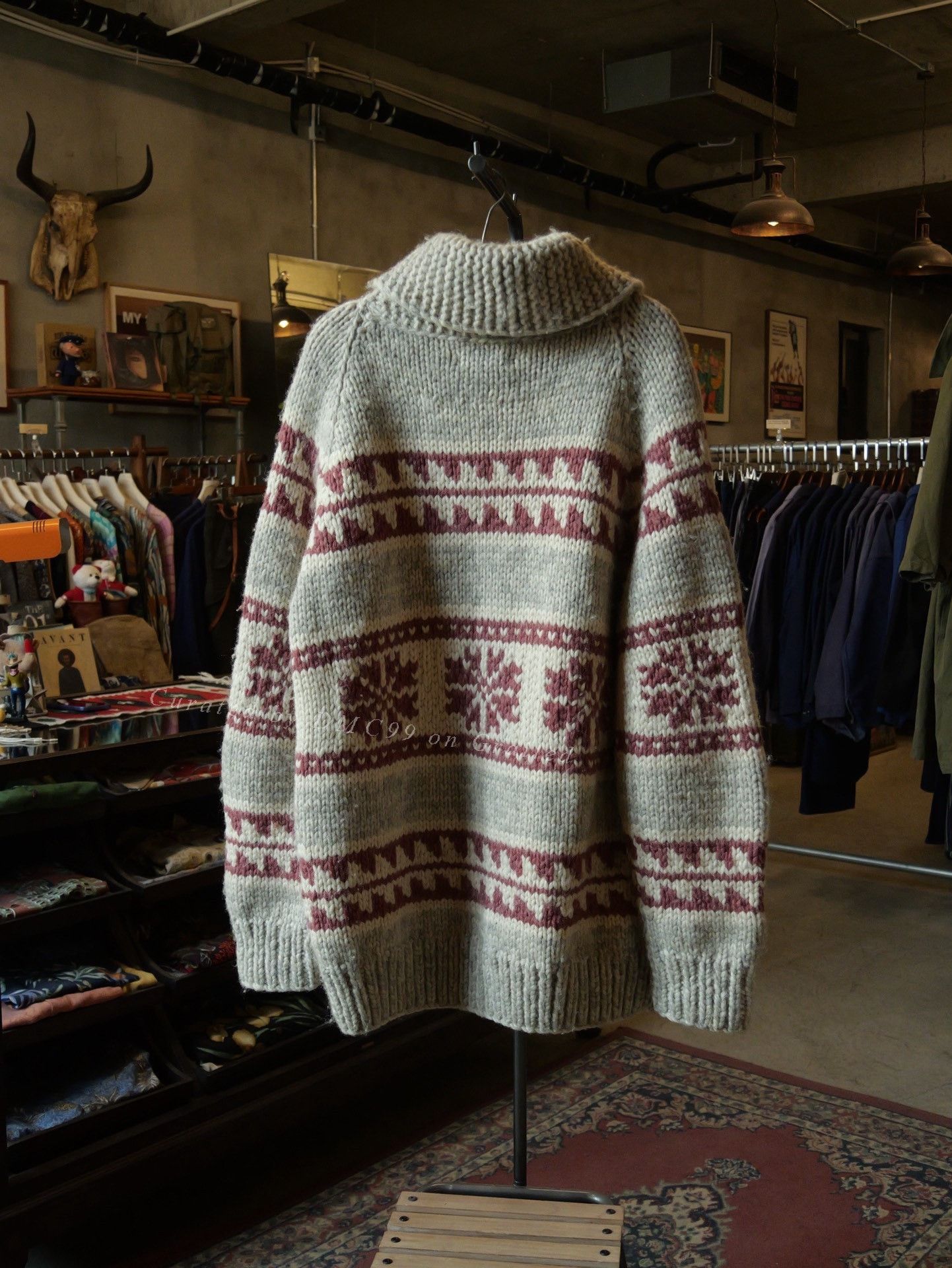 Kanata Hand Knits Kanata Cowichan Sweater Cardigan Size US M / EU 48-50 / 2 - 7 Thumbnail