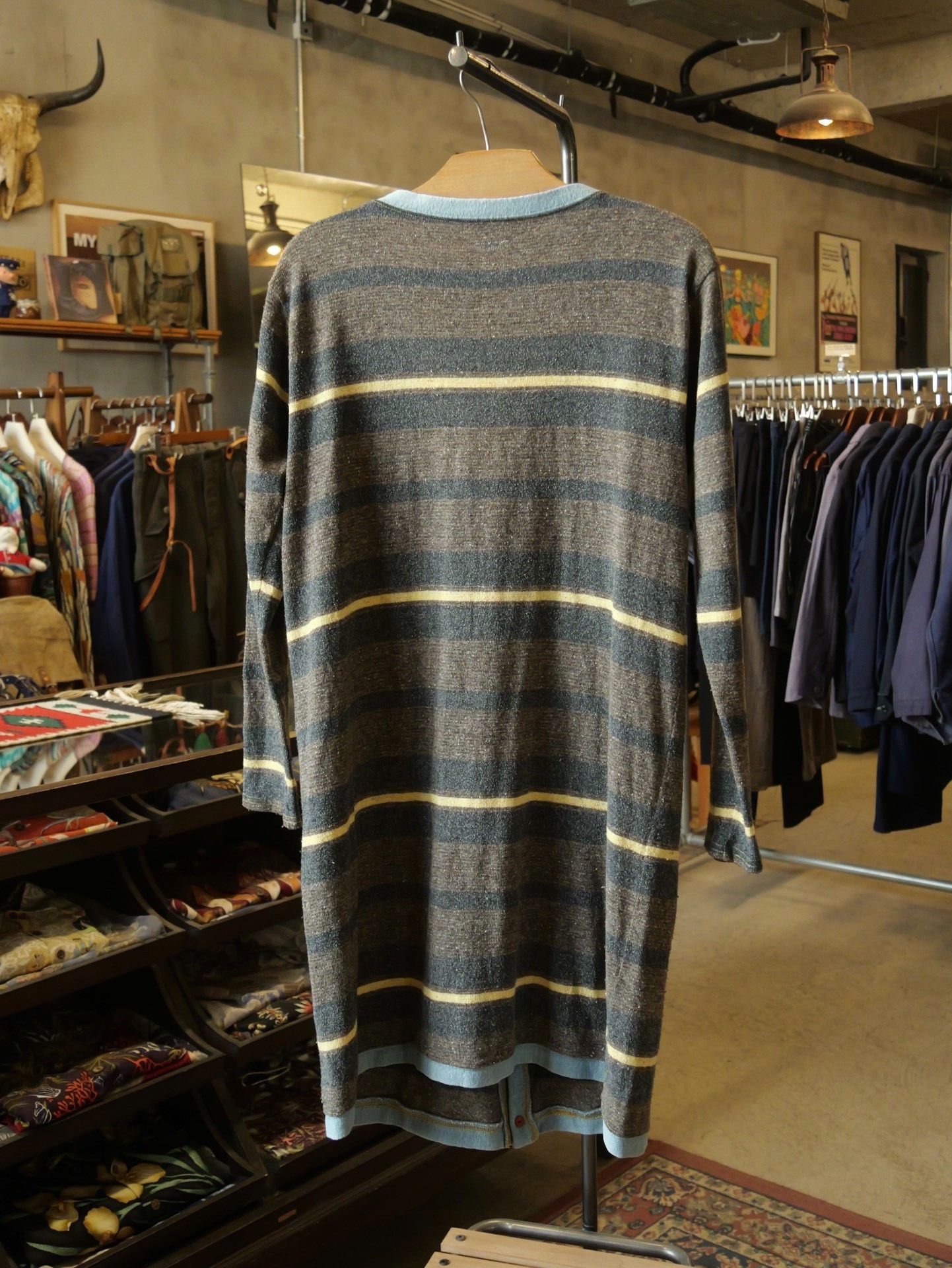 Kapital Kapital Three-Pocket Striped Cardigan Size US S / EU 44-46 / 1 - 7 Thumbnail