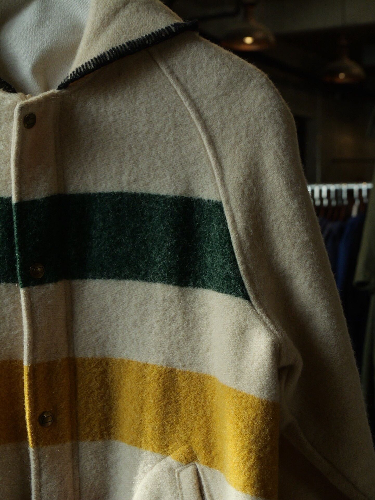 Woolrich Woolen Mills Woolrich 1970s Hudson Bay Wool Jacket Size US L / EU 52-54 / 3 - 3 Thumbnail