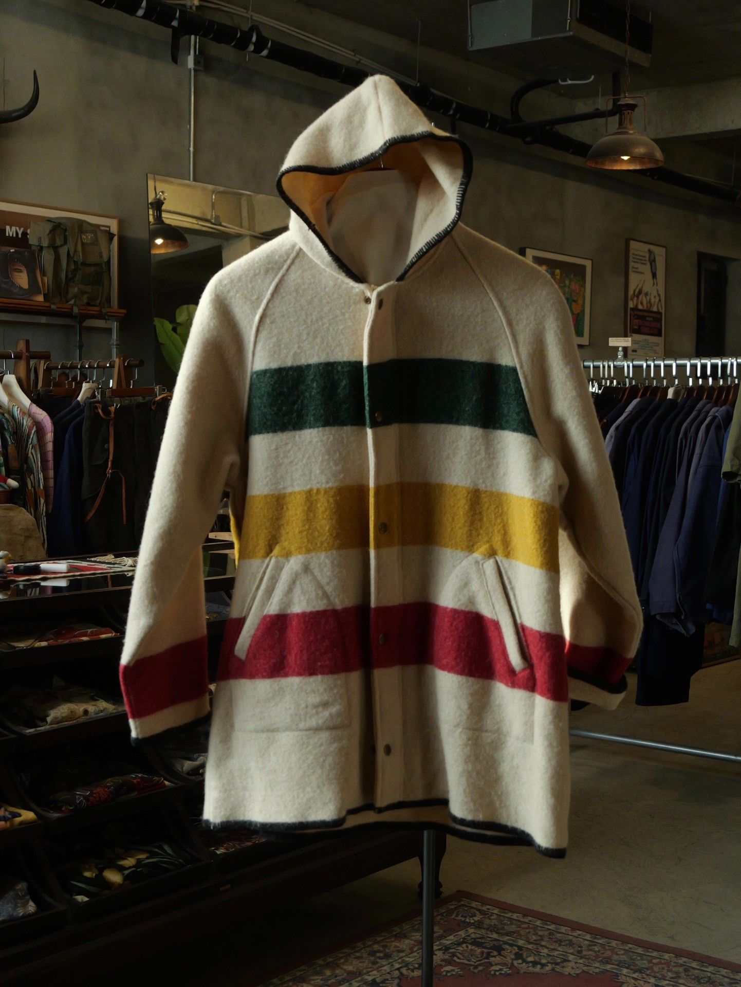 Woolrich Woolen Mills Woolrich 1970s Hudson Bay Wool Jacket Size US L / EU 52-54 / 3 - 5 Thumbnail
