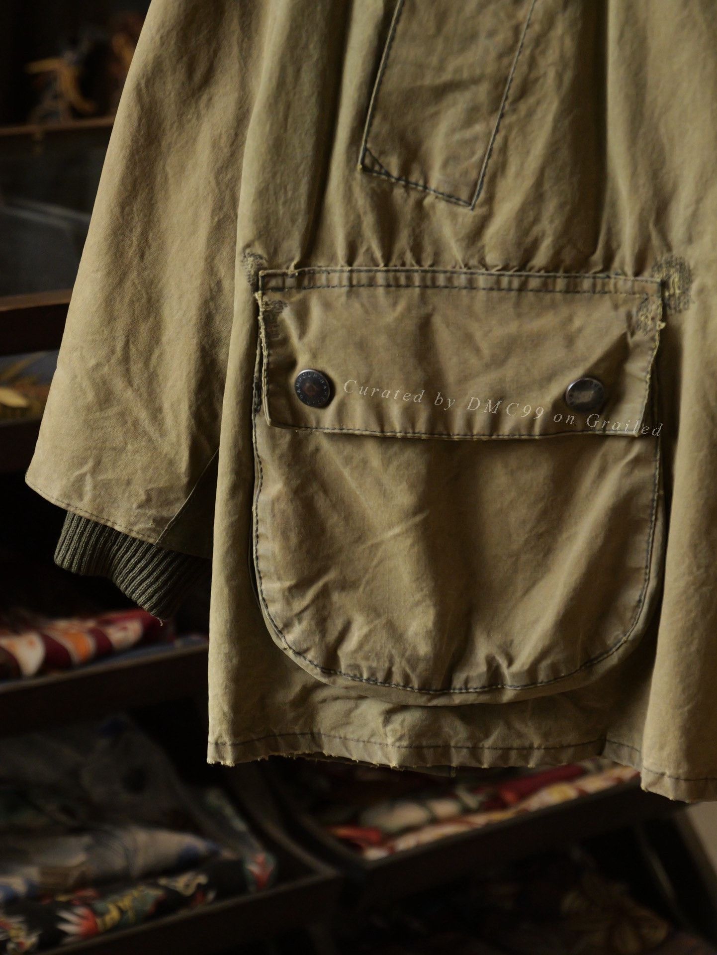 Barbour 1990s Barbour Bedale Wax Jacket Size US M / EU 48-50 / 2 - 3 Thumbnail
