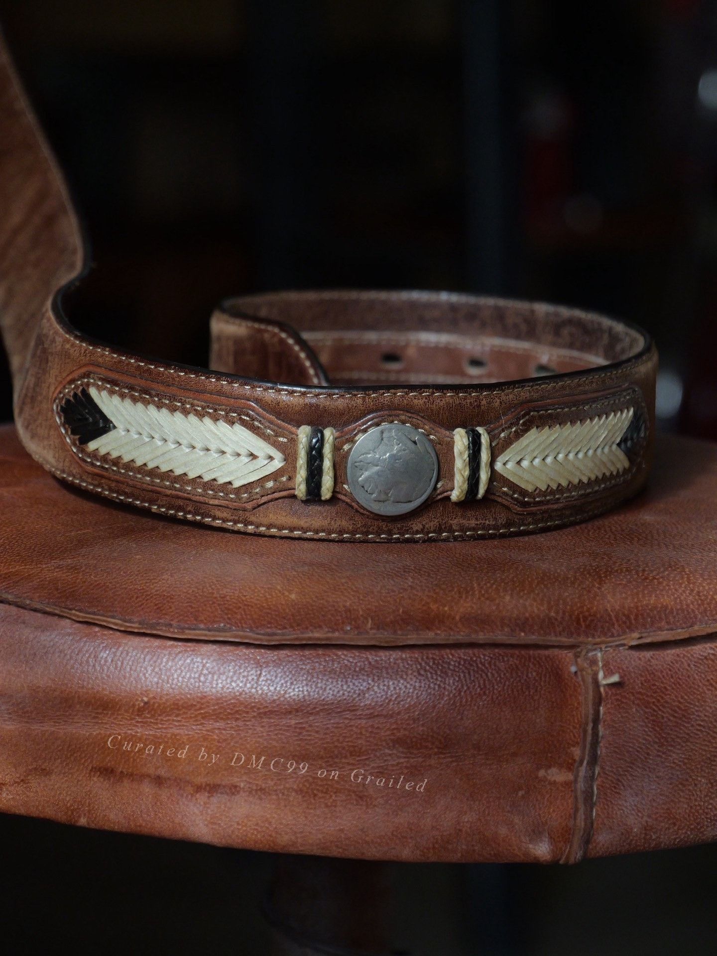 Vintage Vintage Texas Western Belt Size ONE SIZE - 6 Thumbnail