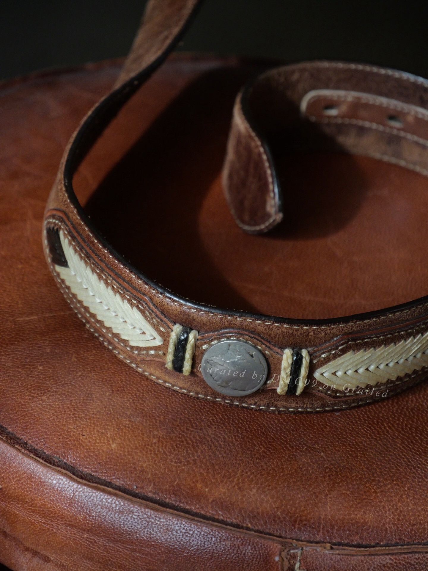 Vintage Vintage Texas Western Belt Size ONE SIZE - 7 Thumbnail