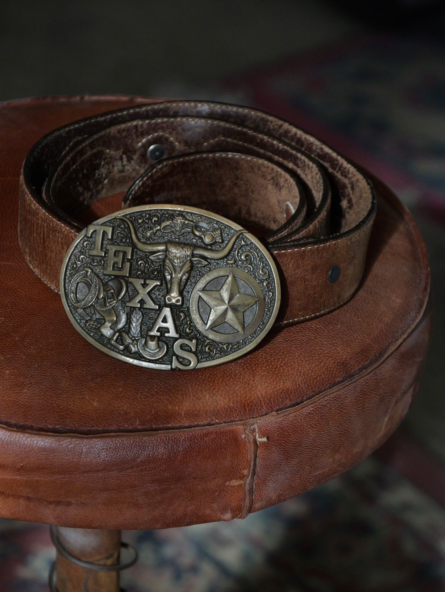 Vintage Vintage Texas Western Belt Size ONE SIZE - 4 Thumbnail