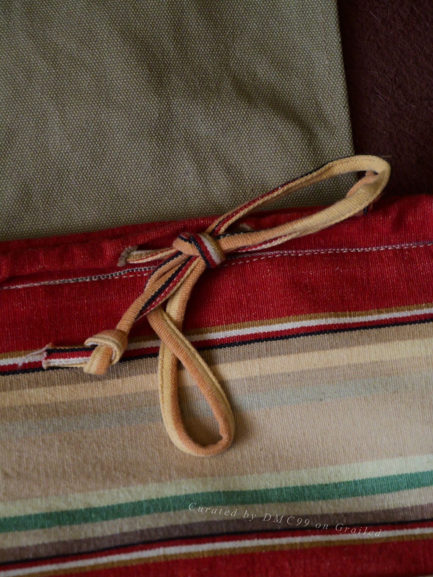 Vintage Vintage Ralph Lauren Striped Shoulder Bag Size ONE SIZE - 6 Thumbnail