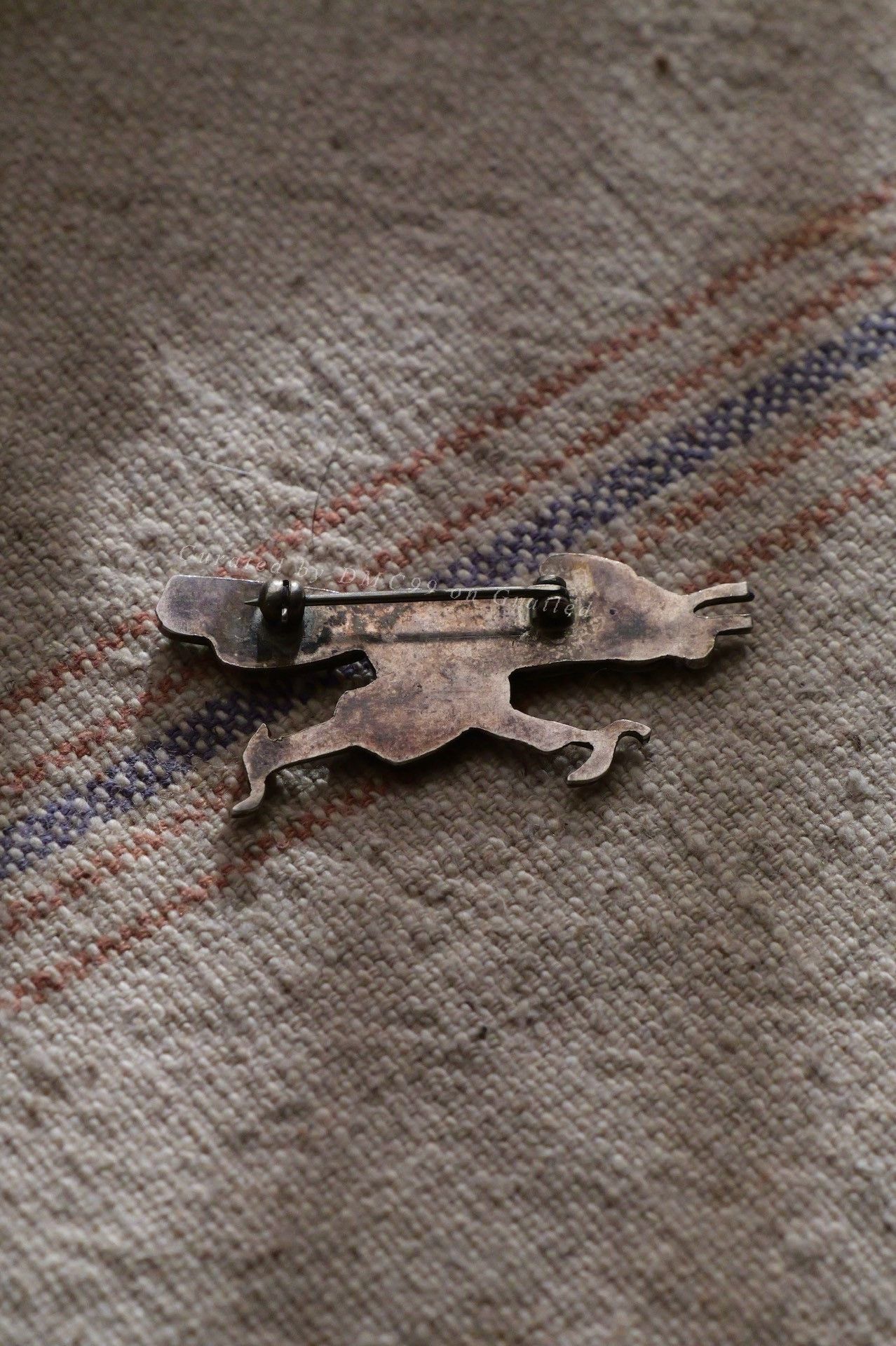 Vintage 1950s-60s Zuni Roadrunner Silver Pin Size ONE SIZE - 3 Thumbnail