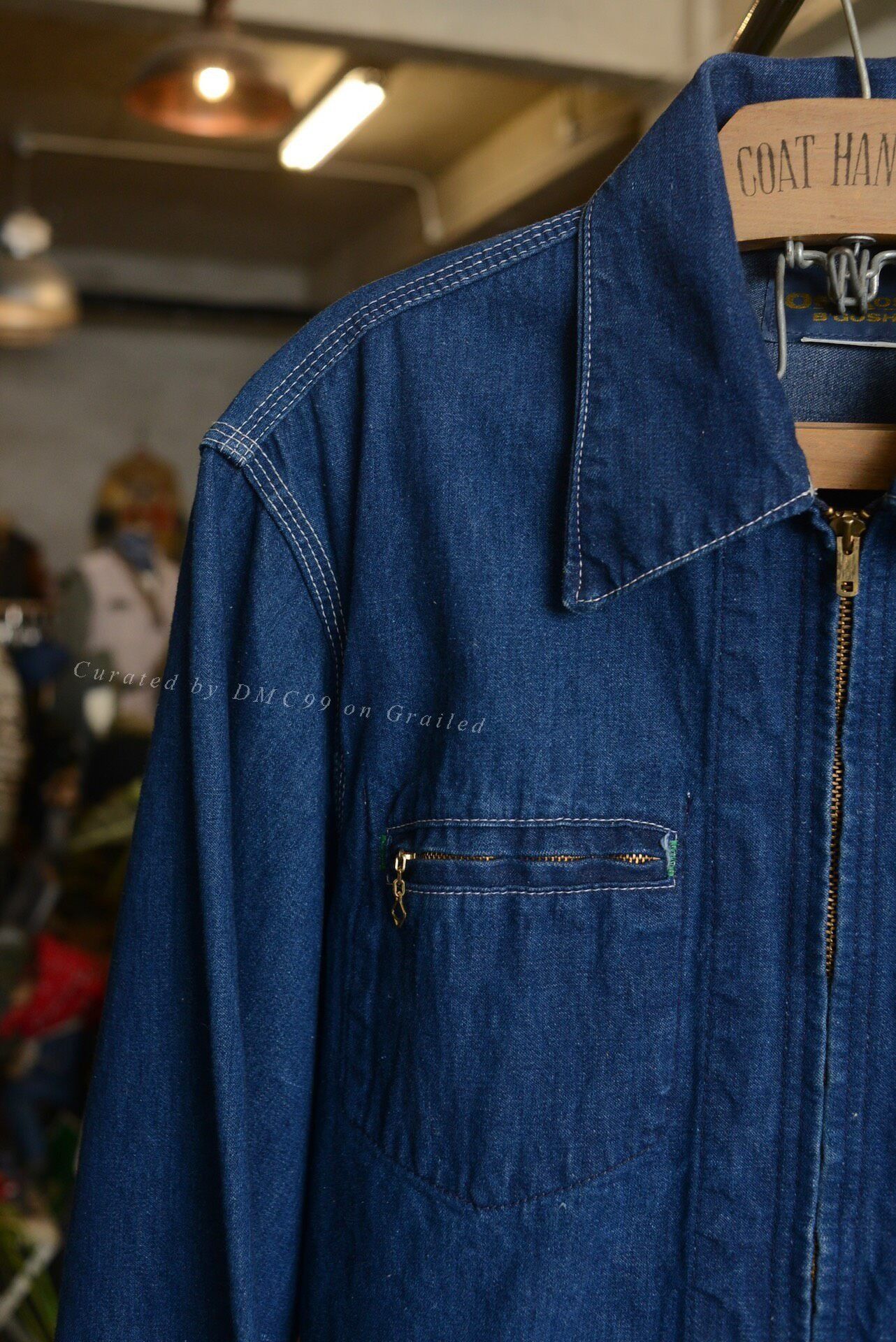 Vintage Vintage 1970s Oshkosh B'Gosh Work Jacket Size US M / EU 48-50 / 2 - 2 Thumbnail