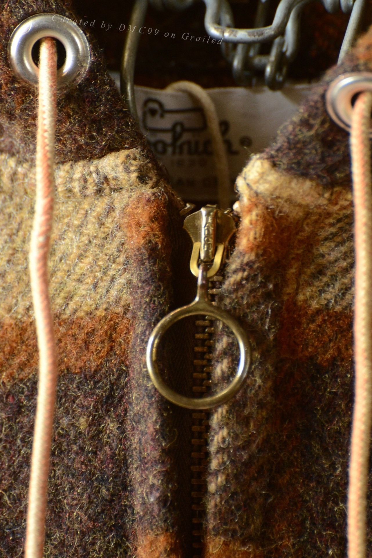 Woolrich Woolen Mills Woolrich 1970s Plaid Wool Hooded Sweater Size US M / EU 48-50 / 2 - 4 Thumbnail