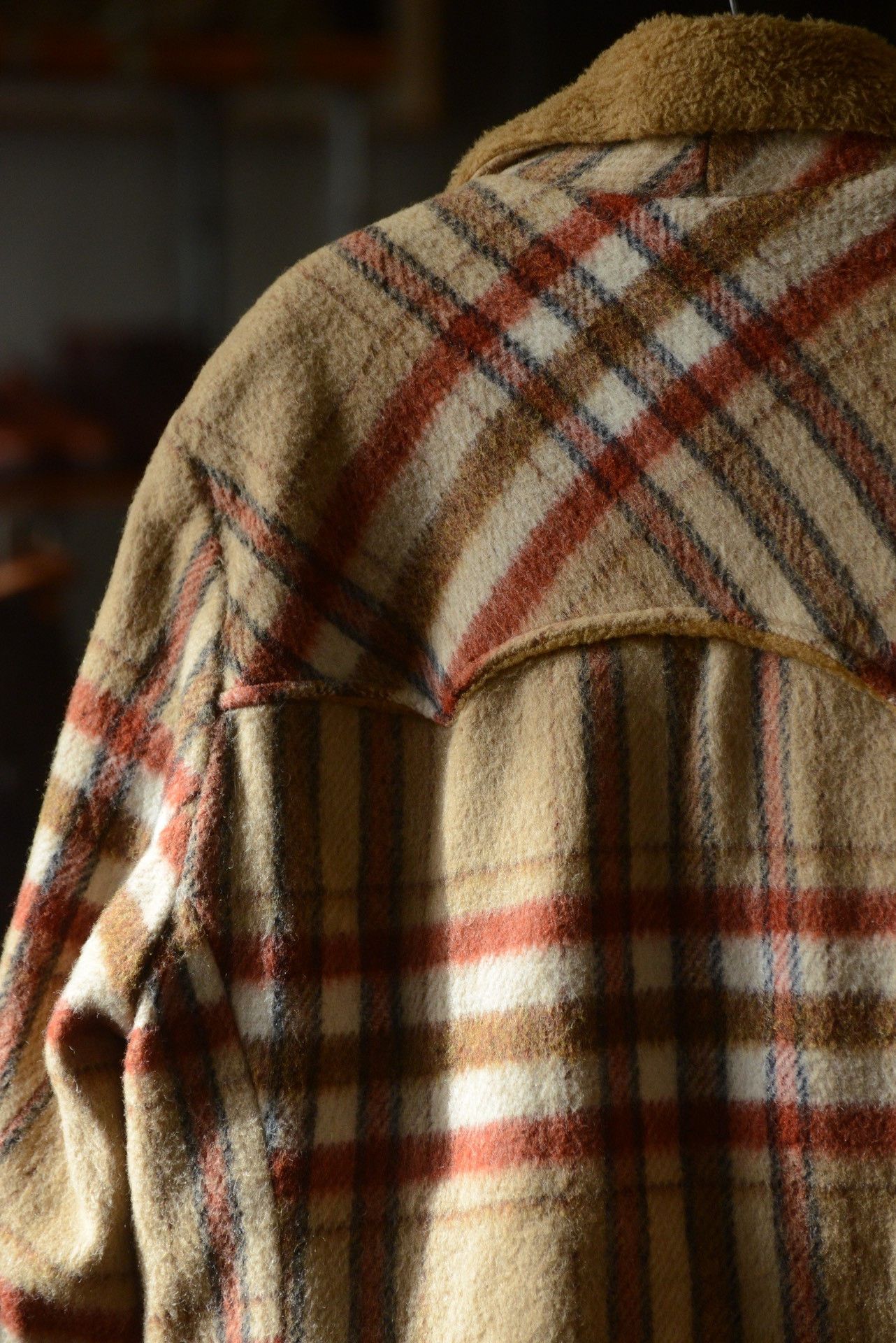 Rockmount Ranch Wear Pioneer Wear 1980s Shearling Plaid Coat Size US XS / EU 42 / 0 - 5 Thumbnail