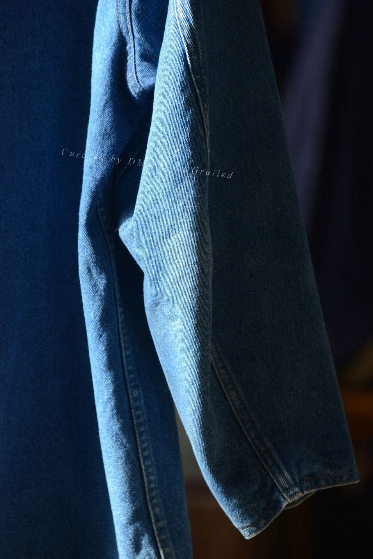 L.L. Bean LLBean 1980s Corduroy Collar Denim Jacket Size US L / EU 52-54 / 3 - 7 Thumbnail