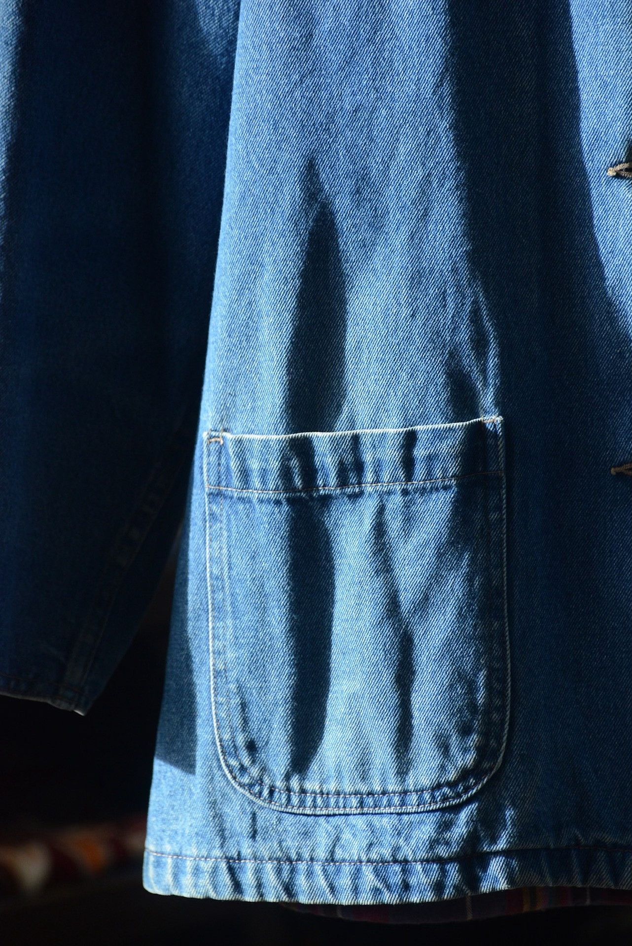 L.L. Bean LLBean 1980s Corduroy Collar Denim Jacket Size US L / EU 52-54 / 3 - 4 Thumbnail