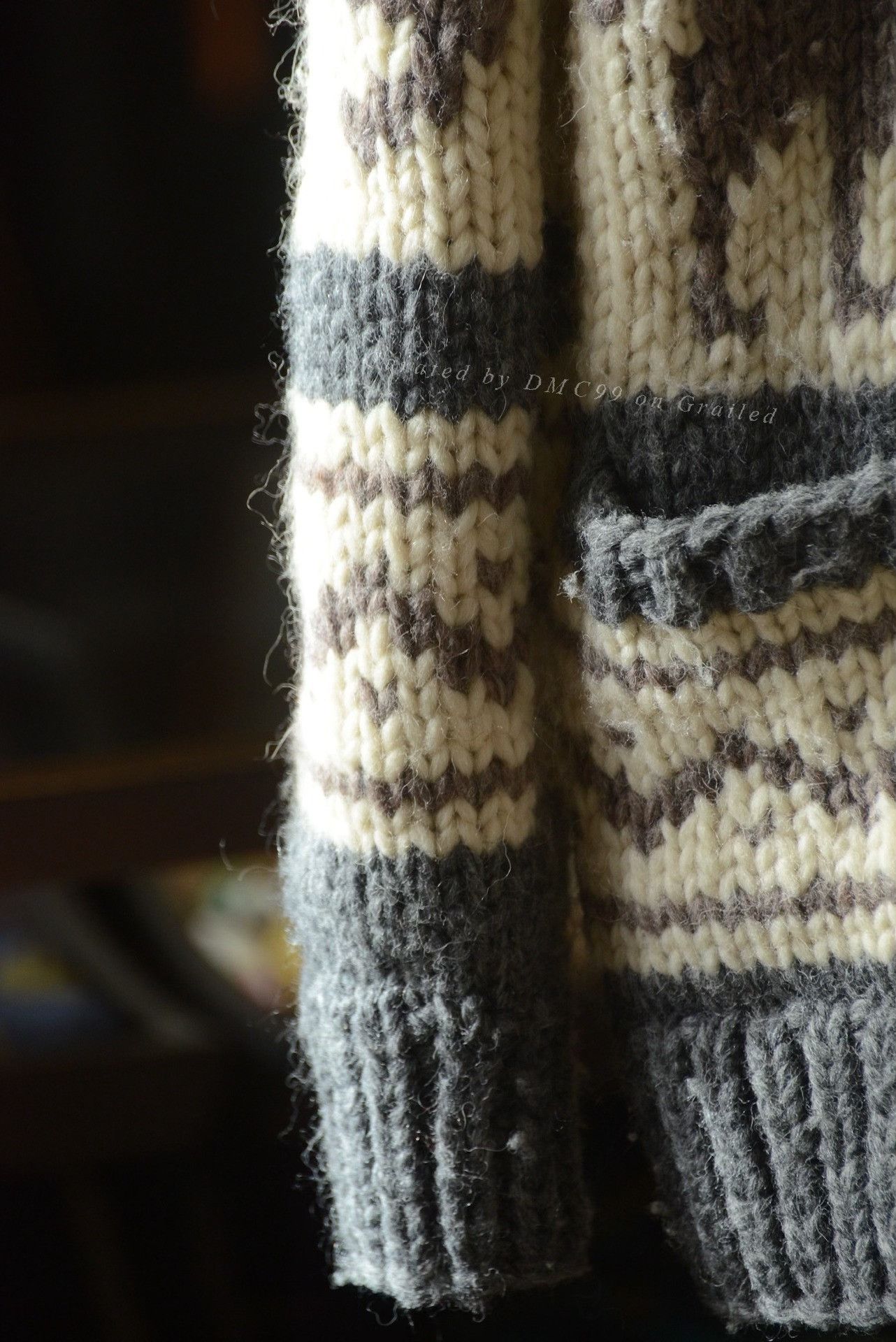 Kanata Hand Knits Kanata Cowichan Moose Pattern Sweater Size US M / EU 48-50 / 2 - 4 Thumbnail