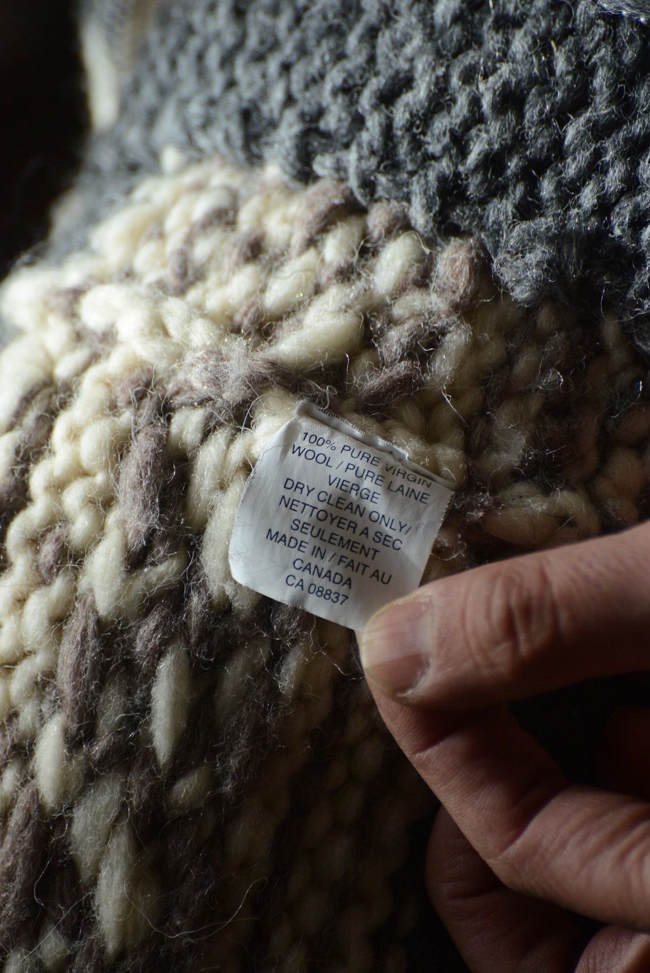 Kanata Hand Knits Kanata Cowichan Moose Pattern Sweater Size US M / EU 48-50 / 2 - 9 Thumbnail