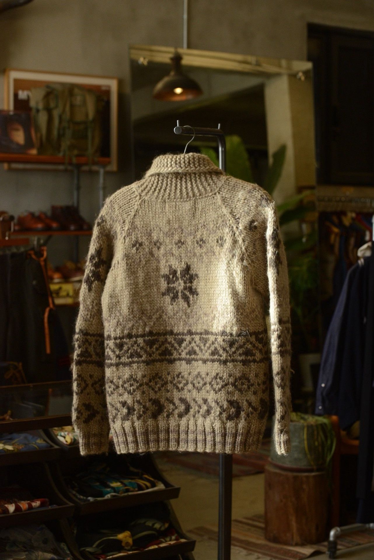 Kanata Hand Knits Kanata Cowichan 100% Wool Sweater Size US S / EU 44-46 / 1 - 6 Thumbnail