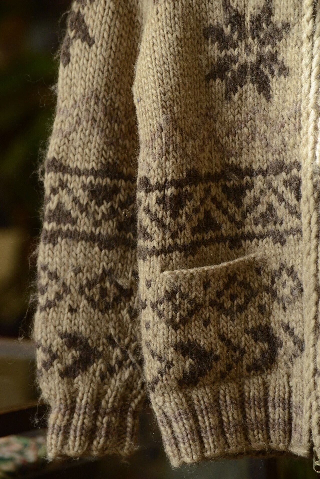 Kanata Hand Knits Kanata Cowichan 100% Wool Sweater Size US S / EU 44-46 / 1 - 3 Thumbnail