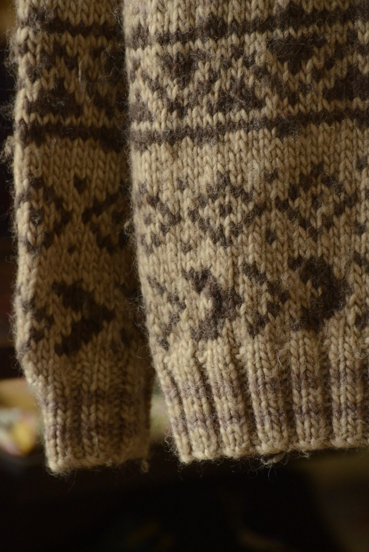 Kanata Hand Knits Kanata Cowichan 100% Wool Sweater Size US S / EU 44-46 / 1 - 7 Thumbnail