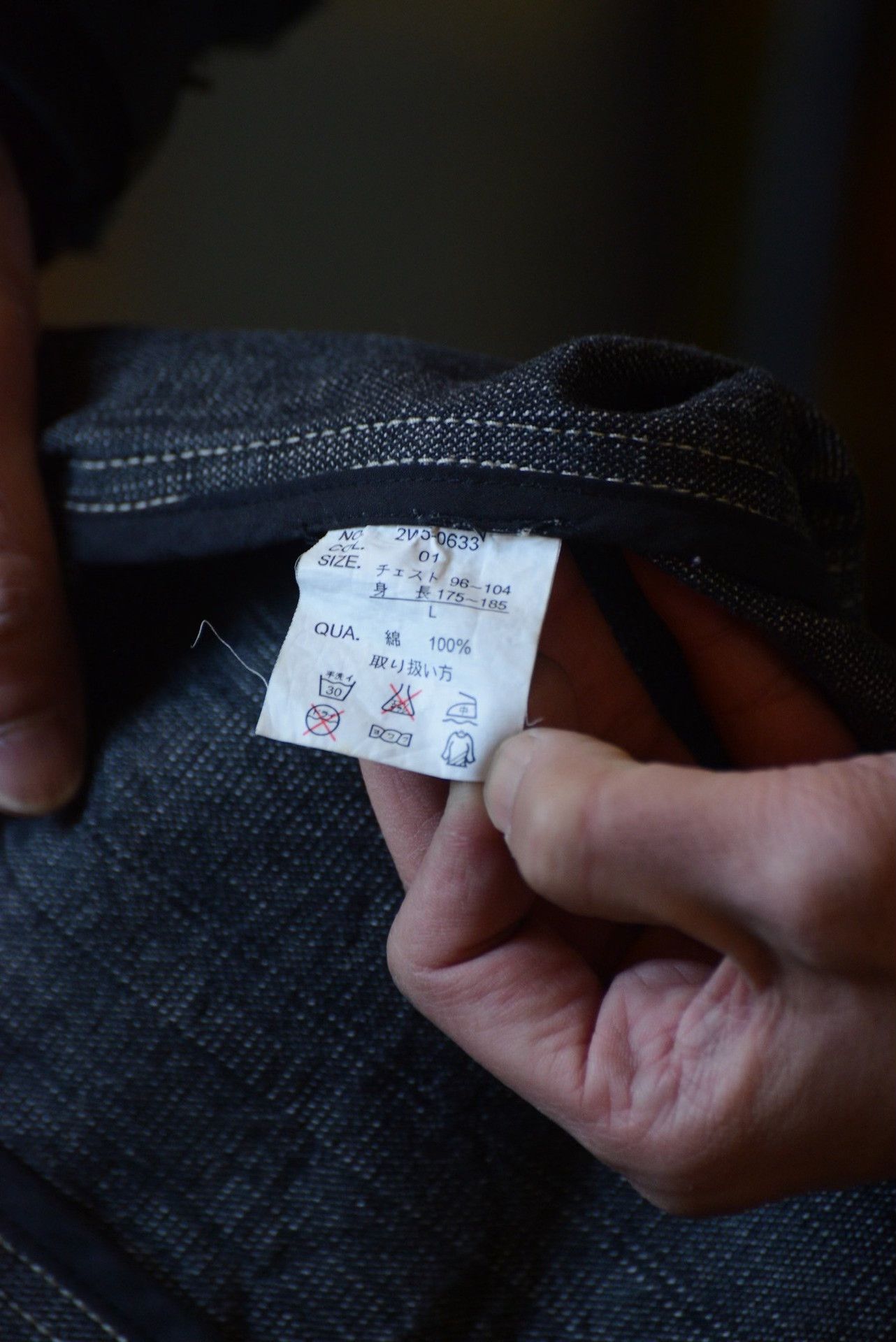 Woolrich Woolen Mills Woolrich Gray Double Pocket Denim Jacket Size US L / EU 52-54 / 3 - 7 Thumbnail