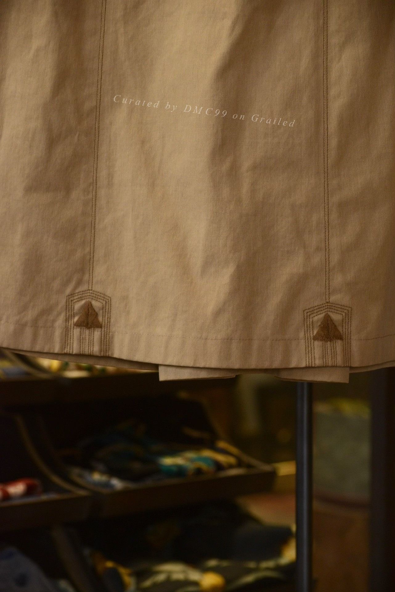 Ralph Lauren Ralph Lauren Khaki Straight Skirt Size 35" - 5 Thumbnail