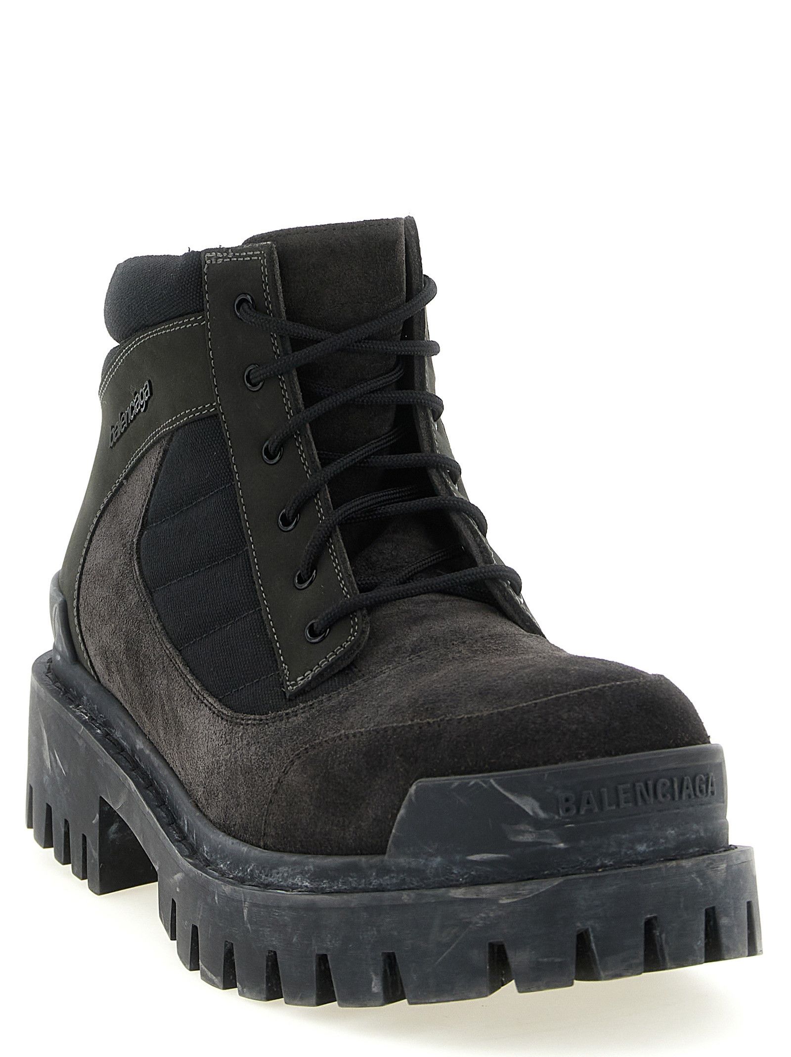 Balenciaga 'Combat Strike' ankle boots Size US 11 / EU 44 - 2 Thumbnail
