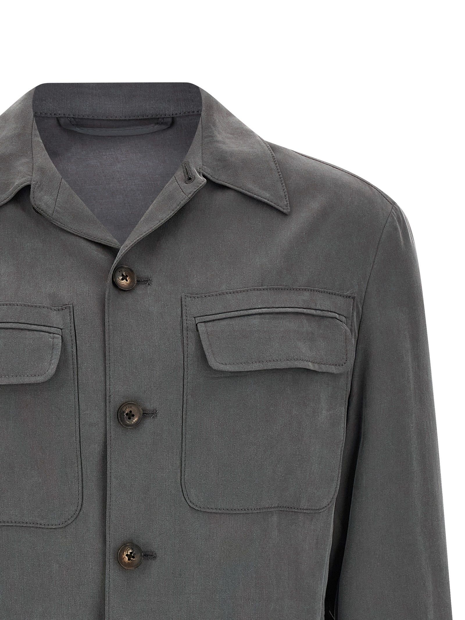 Pal Zileri 'Effortless' capsule overshirt Size US M / EU 48-50 / 2 - 3 Thumbnail