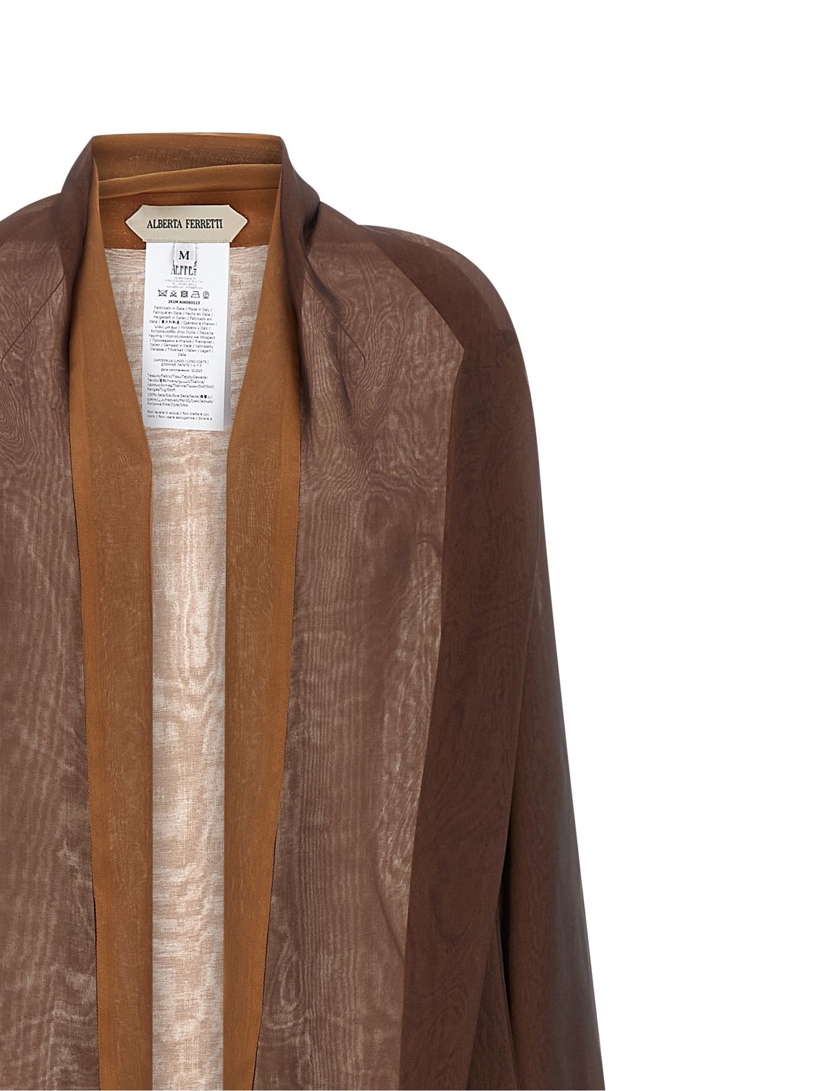 Alberta Ferretti Chiffon cardigan Size M / US 6-8 / IT 42-44 - 3 Thumbnail