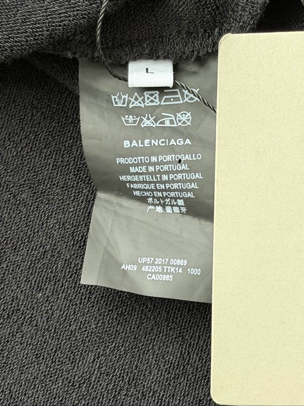 Balenciaga Balenciaga Logo Zip-up Hoodie Size L Size US L / EU 52-54 / 3 - 4 Thumbnail