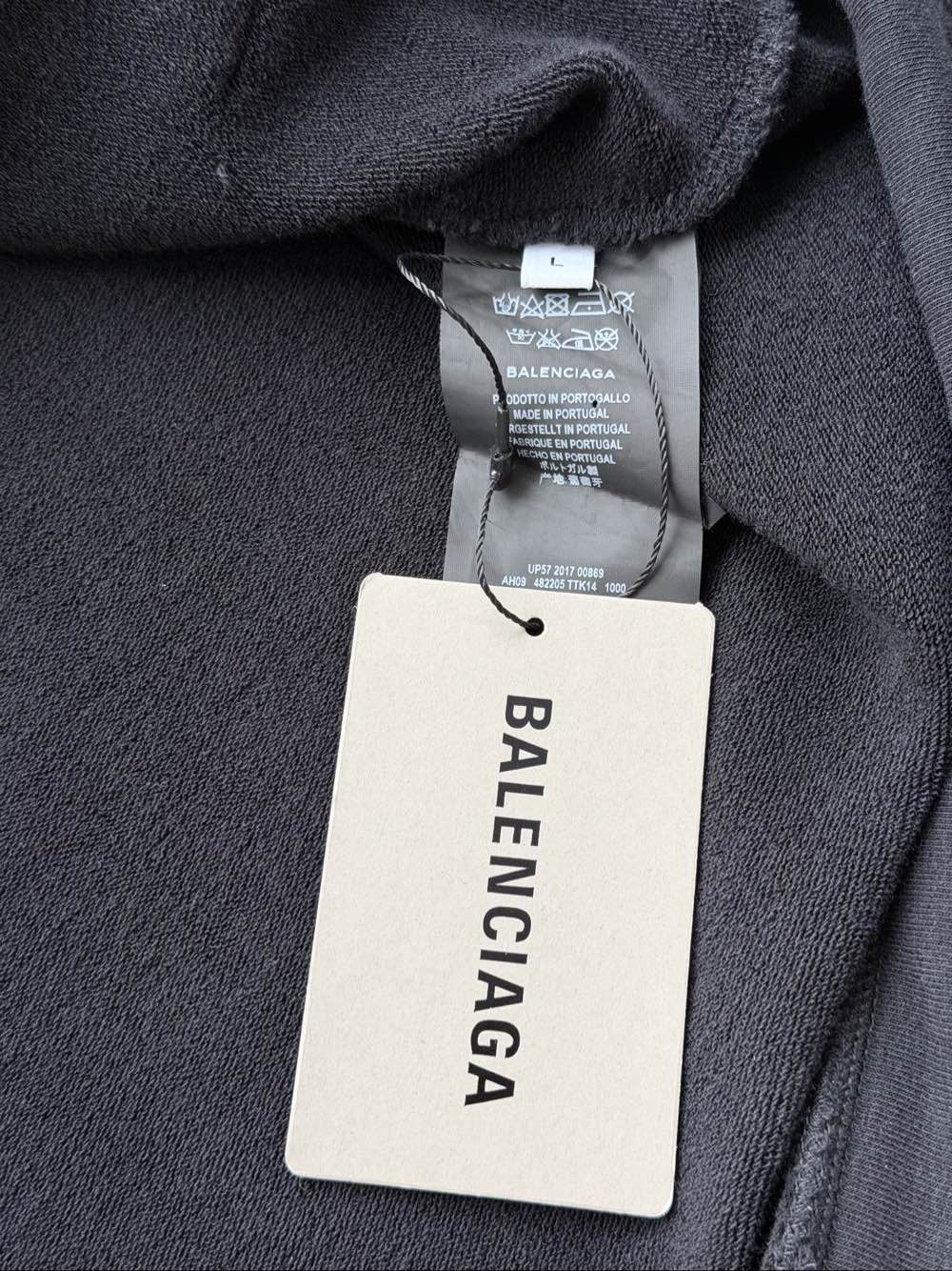Balenciaga Balenciaga Logo Zip-up Hoodie Size L Size US L / EU 52-54 / 3 - 5 Thumbnail