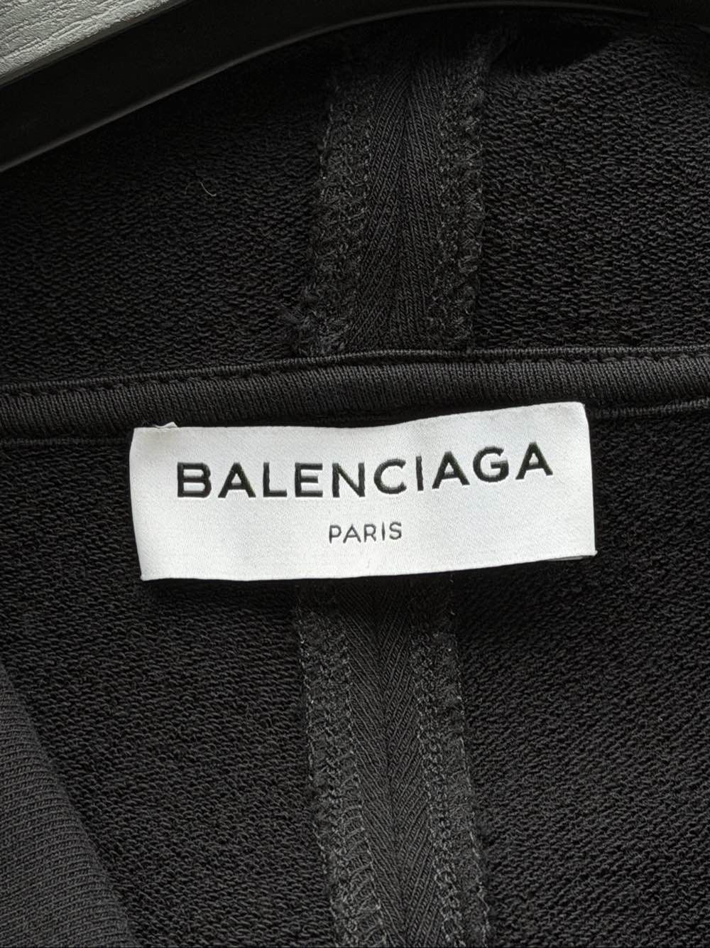 Balenciaga Balenciaga Logo Zip-up Hoodie Size L Size US L / EU 52-54 / 3 - 3 Thumbnail