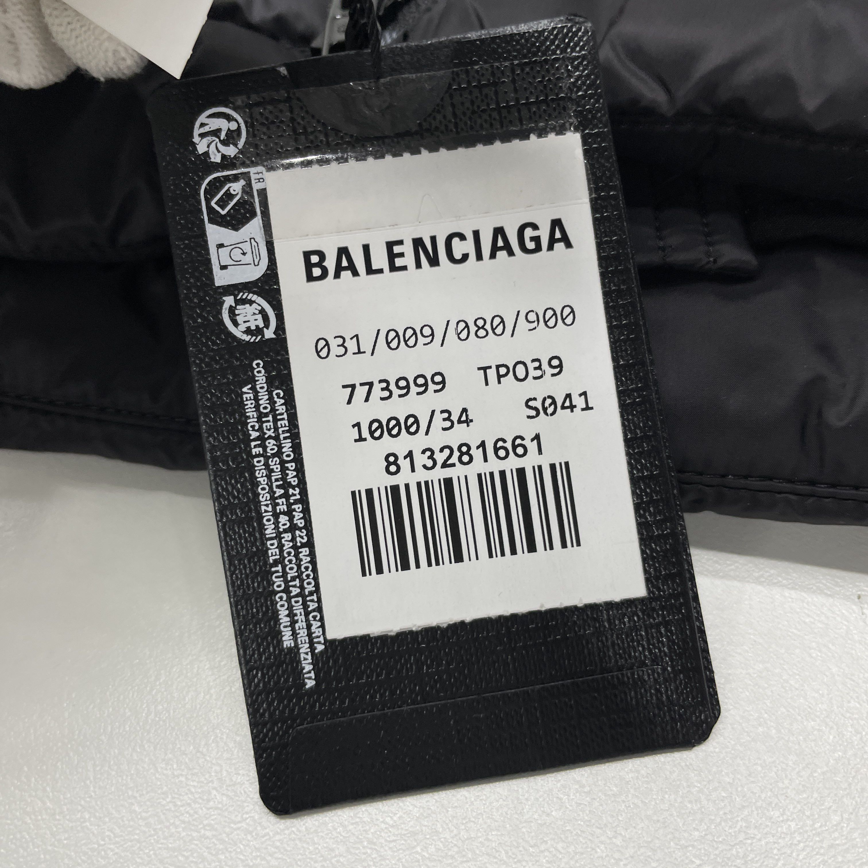 Balenciaga Balenciaga Logo Quilted Padded Jacket Size 34 Size XXS / US 00 / IT 34 - 5 Thumbnail