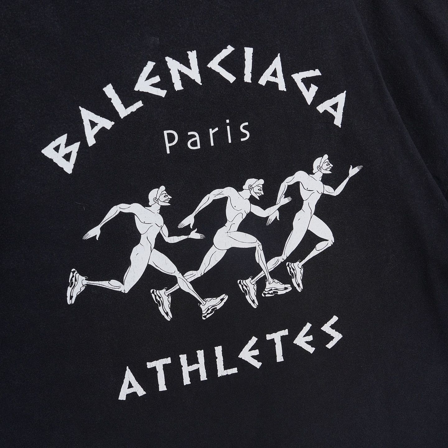 Balenciaga Balenciaga Athletes Graphic T-Shirt Size L Size US L / EU 52-54 / 3 - 6 Thumbnail