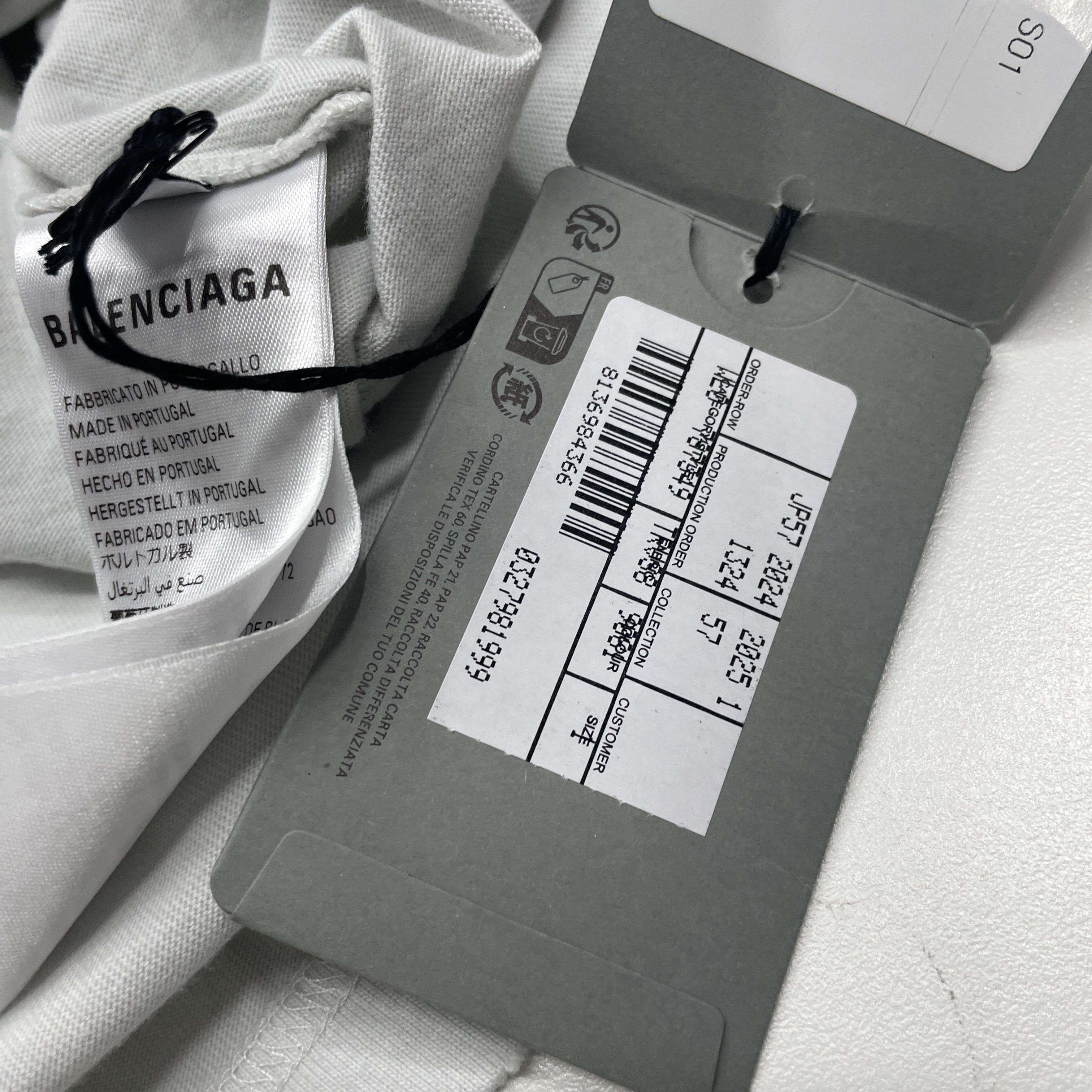 Balenciaga Balenciaga Logo Print T-Shirt Size S Size US S / EU 44-46 / 1 - 5 Thumbnail