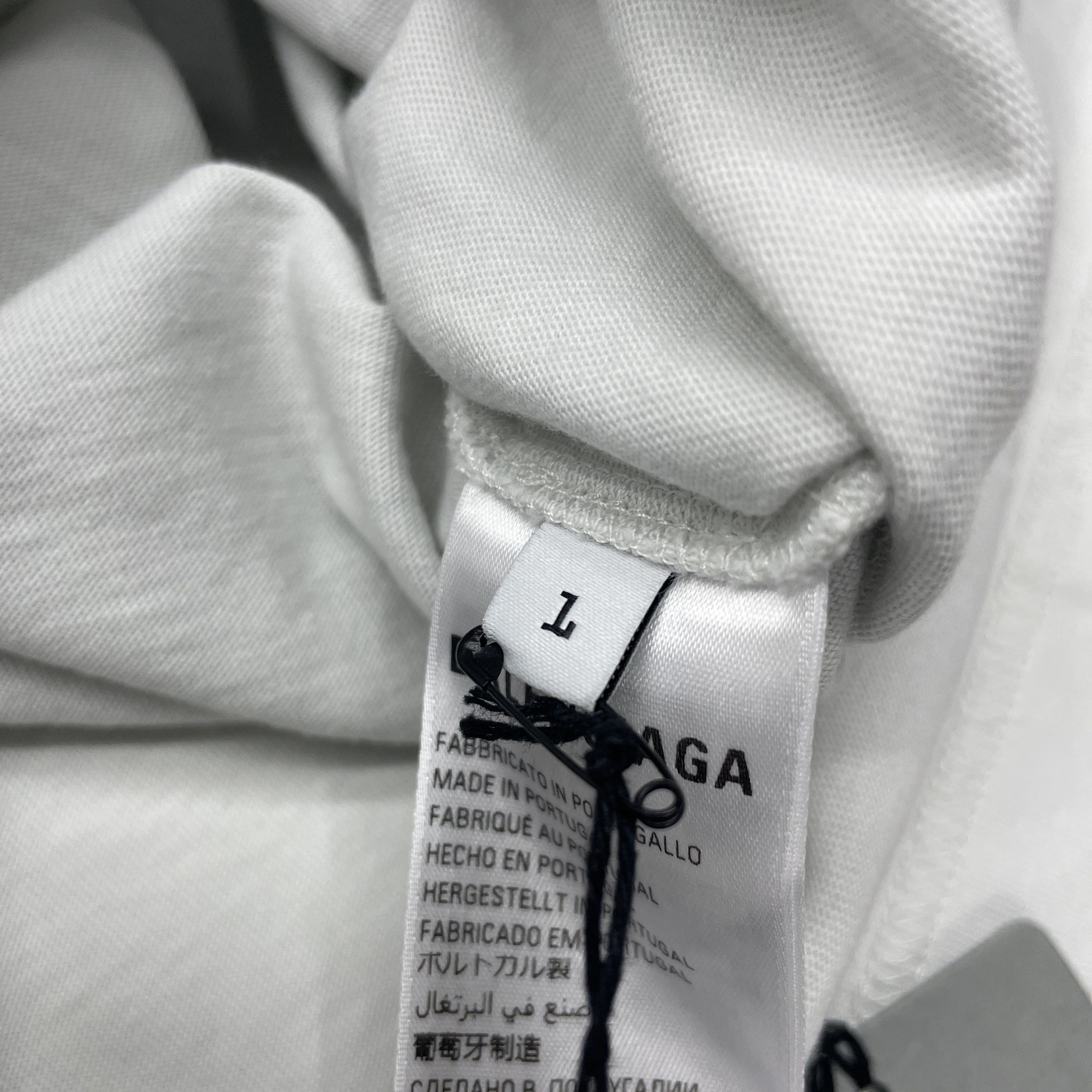 Balenciaga Balenciaga Logo Print T-Shirt Size S Size US S / EU 44-46 / 1 - 3 Thumbnail