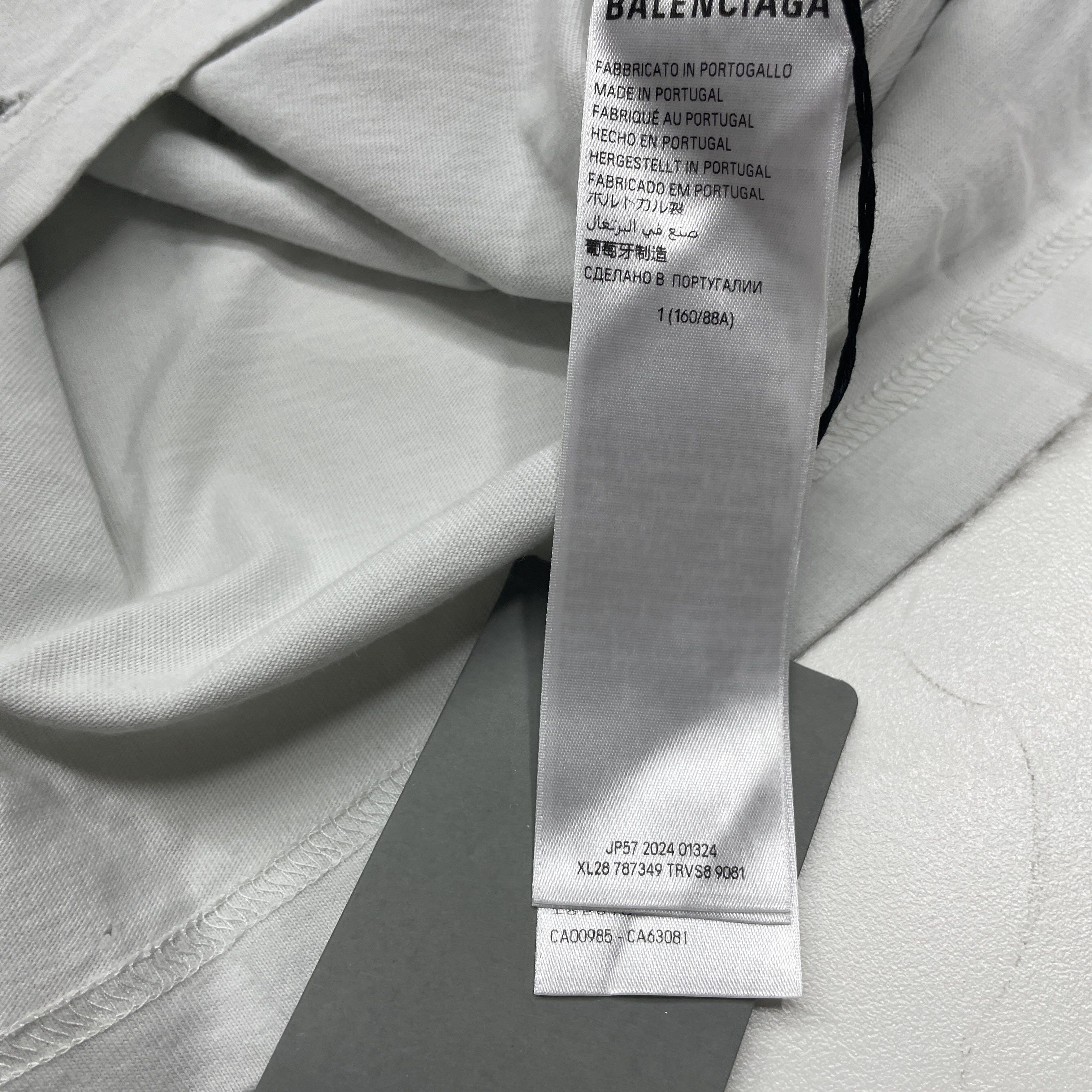Balenciaga Balenciaga Logo Print T-Shirt Size S Size US S / EU 44-46 / 1 - 4 Thumbnail