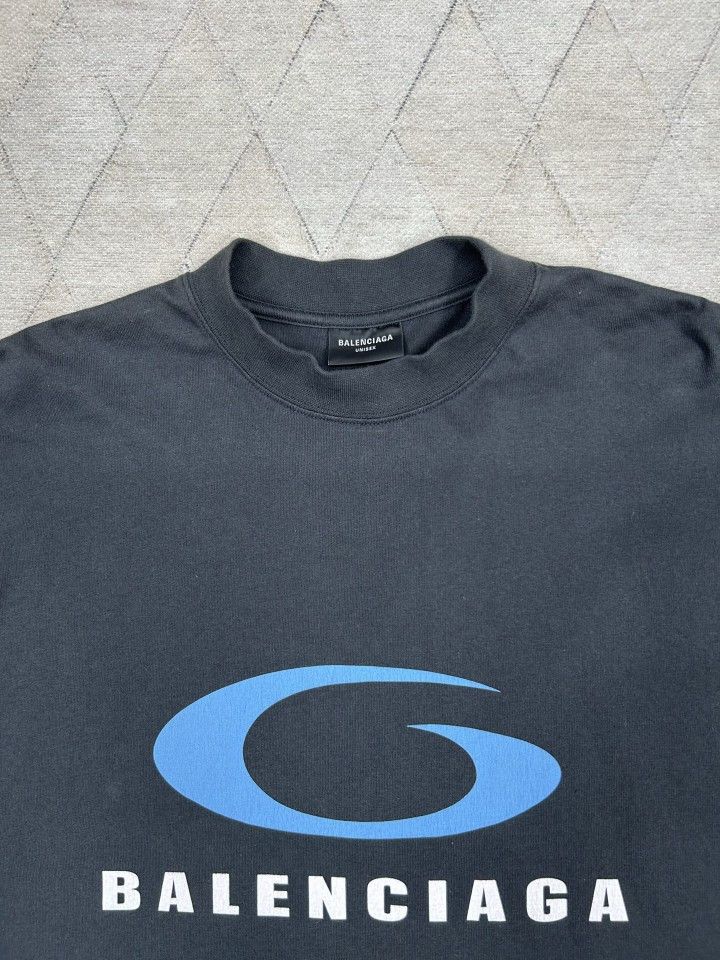Balenciaga Balenciaga G Logo Graphic T-Shirt Size S Size US S / EU 44-46 / 1 - 5 Thumbnail