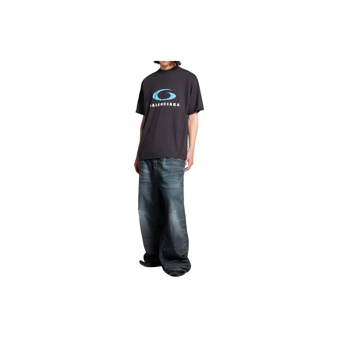 Balenciaga Balenciaga G Logo Graphic T-Shirt Size S Size US S / EU 44-46 / 1 - 6 Thumbnail