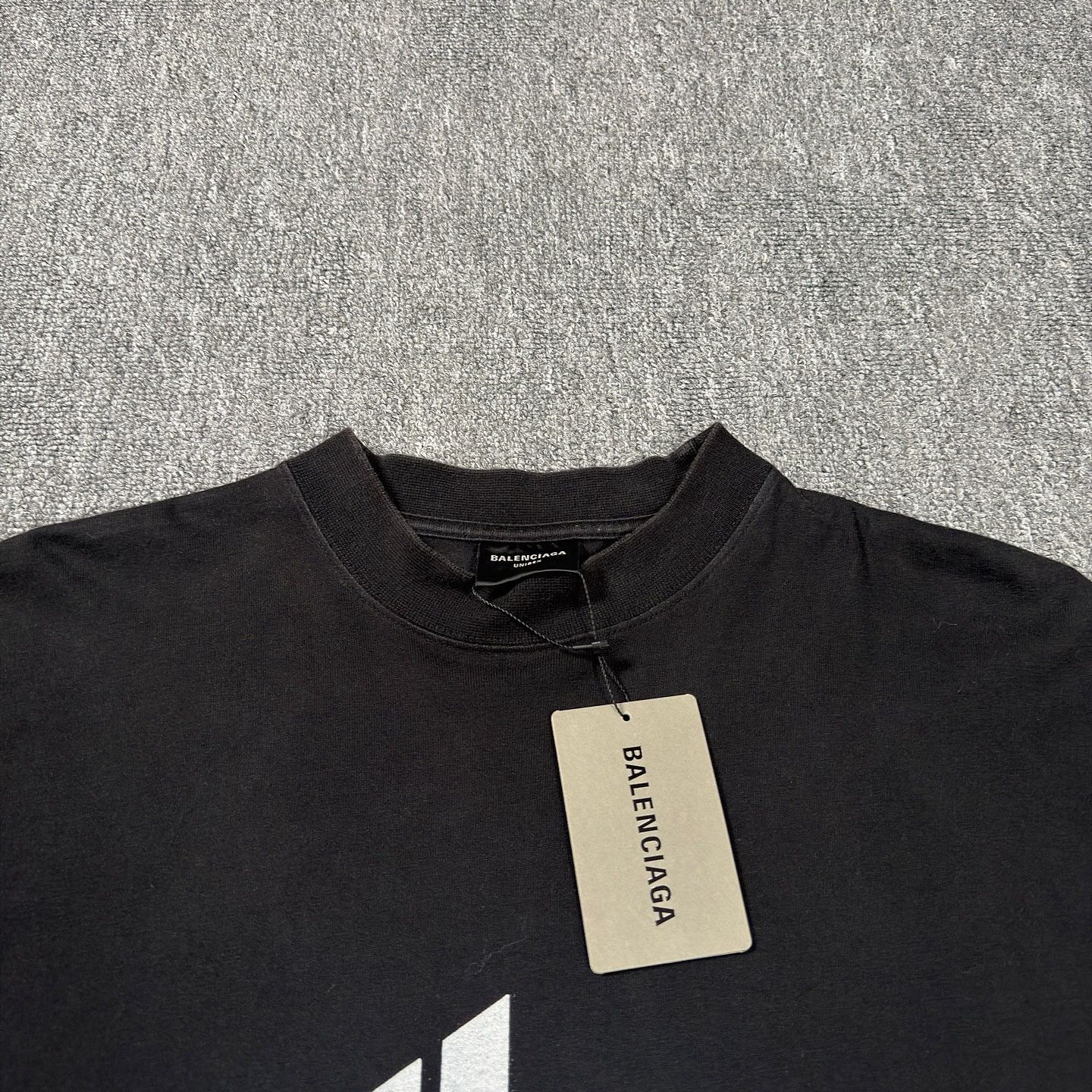 Balenciaga Balenciaga Logo Print T-Shirt Size M Size US M / EU 48-50 / 2 - 3 Thumbnail