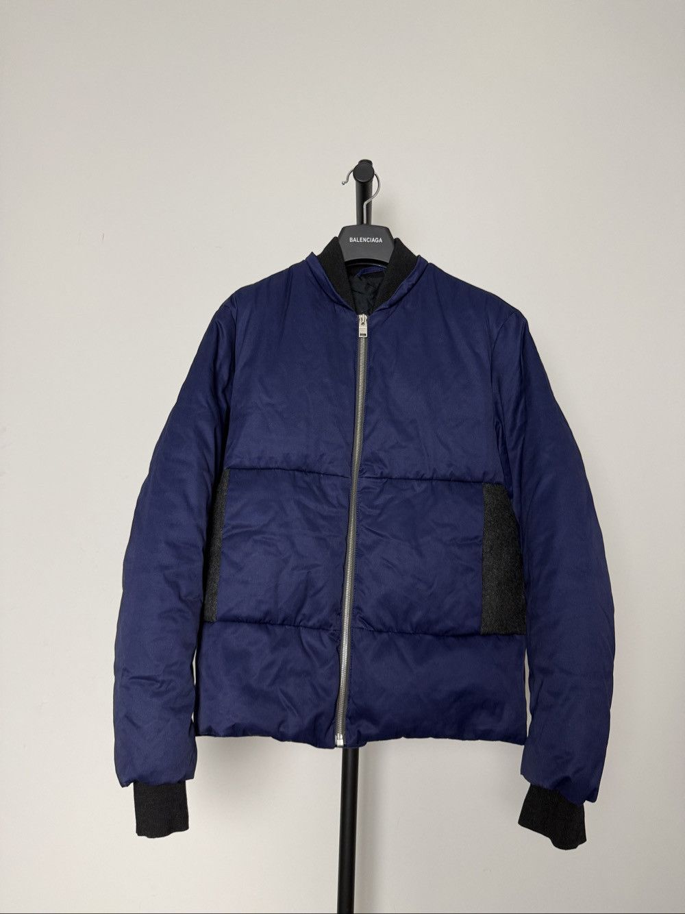 Balenciaga Balenciaga Blue Puffer Jacket Size S Size US S / EU 44-46 / 1 - 5 Thumbnail