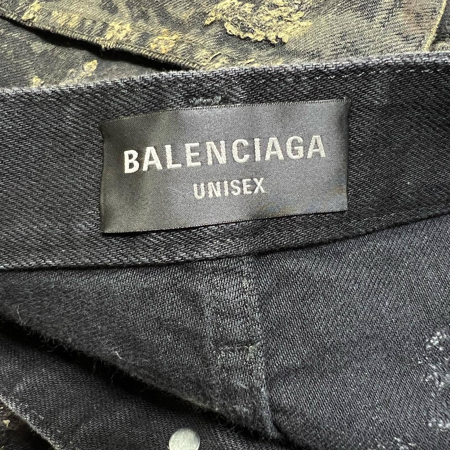 Balenciaga Balenciaga Mud Wash Distressed Denim Jeans Size XS Size US 28 / EU 44 - 3 Thumbnail