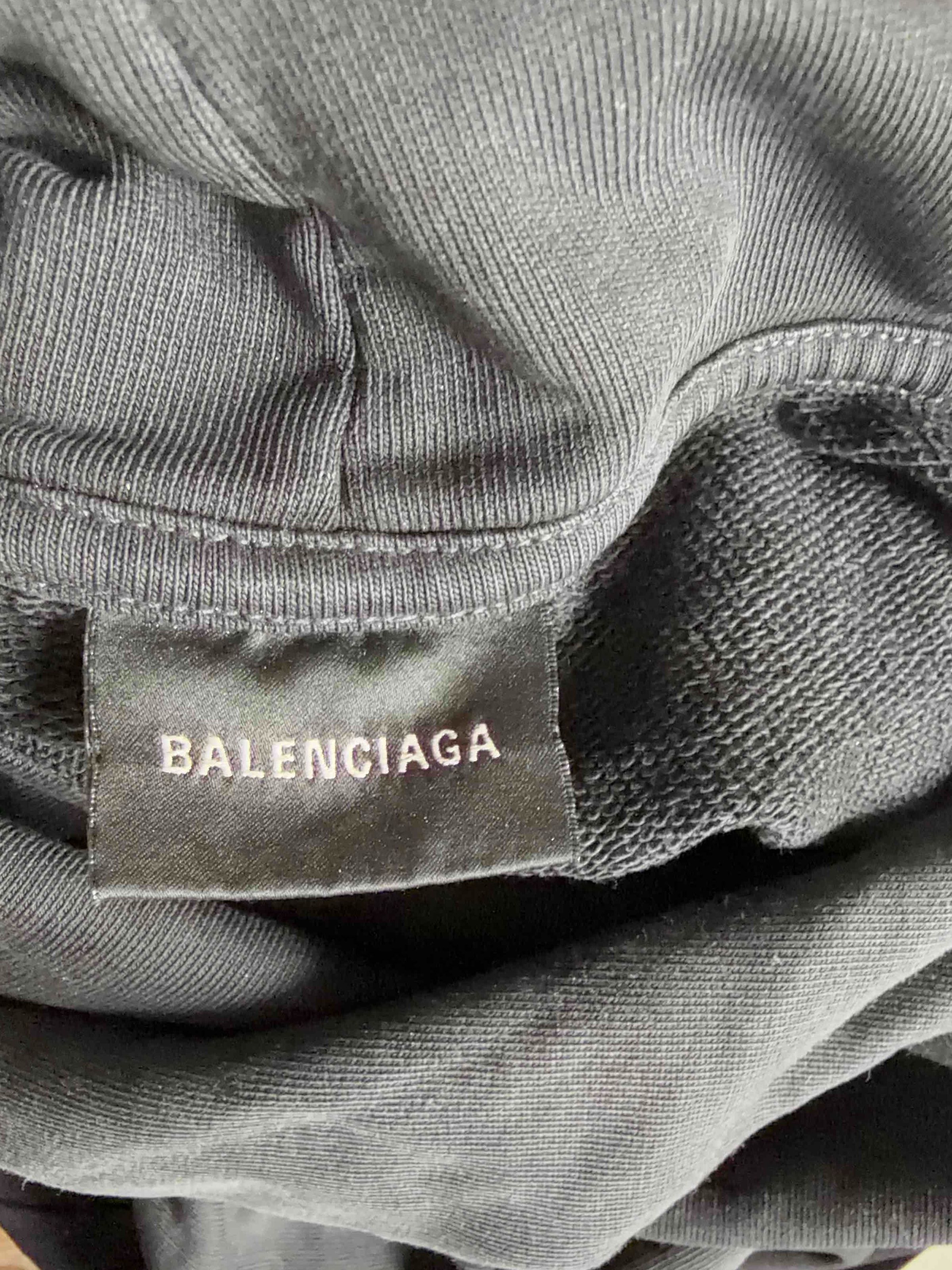 Balenciaga Balenciaga Rhinestone Logo Hoodie Size XS Size XS / US 0-2 / IT 36-38 - 3 Thumbnail