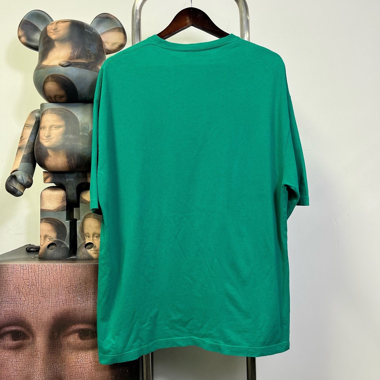 Balenciaga Balenciaga Logo T-Shirt Green M Size US M / EU 48-50 / 2 - 2 Thumbnail