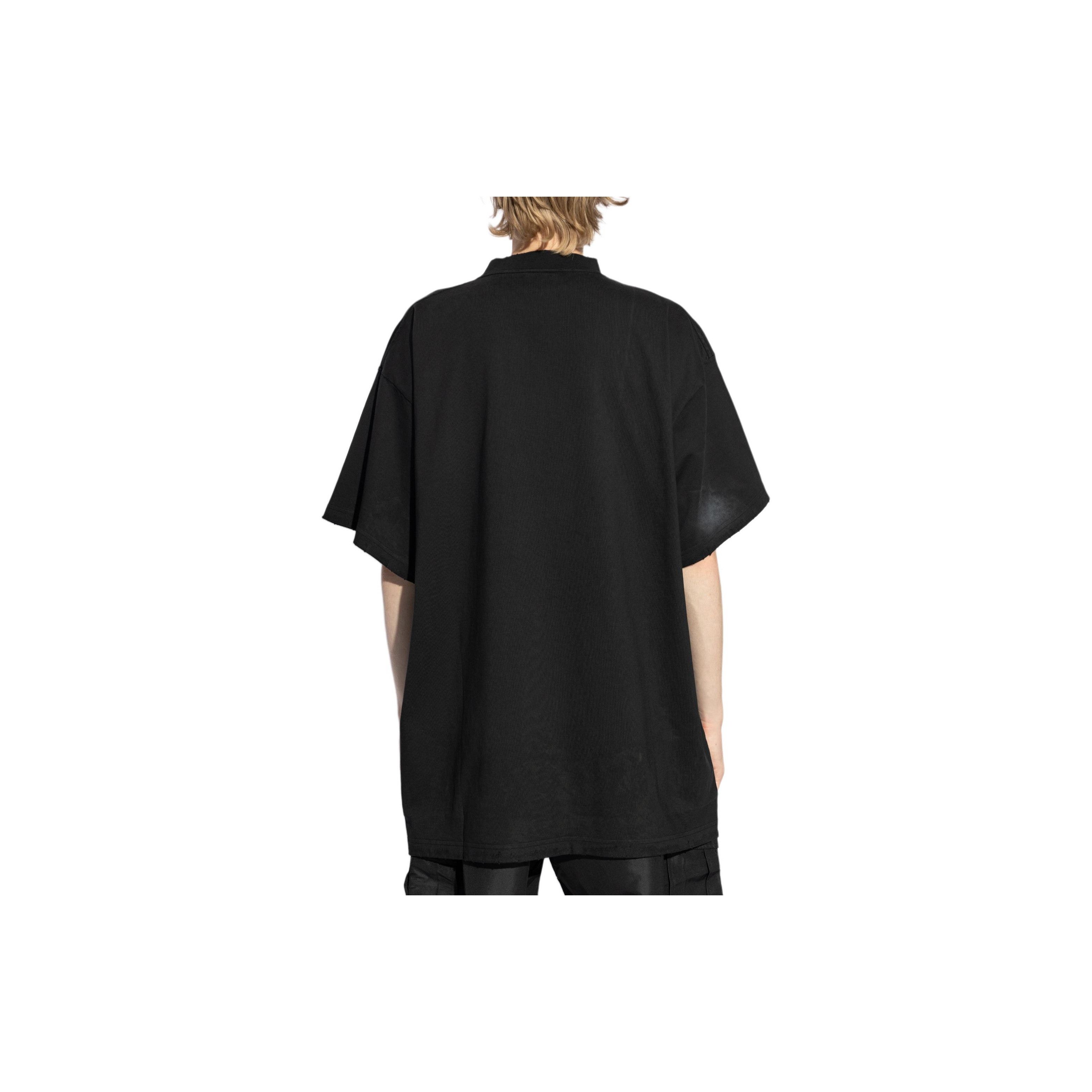 Balenciaga Balenciaga Faded Logo T-Shirt Size M Size US M / EU 48-50 / 2 - 9 Thumbnail