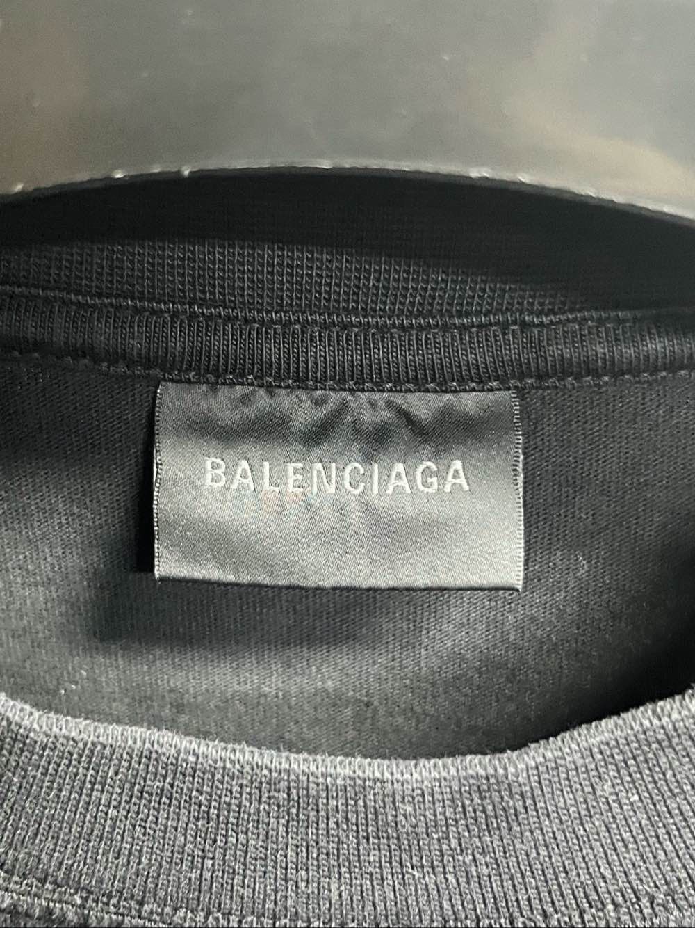 Balenciaga Balenciaga Rhinestone Logo T-Shirt Size XS Size XS / US 0-2 / IT 36-38 - 3 Thumbnail