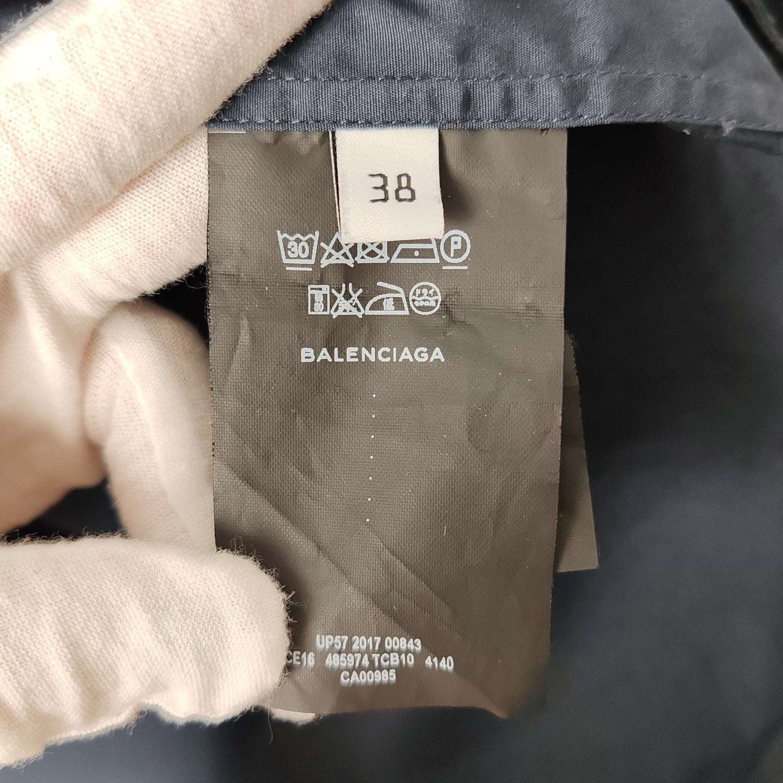 Balenciaga Balenciaga Cotton Button Up Shirt Size S Size US S / EU 44-46 / 1 - 4 Thumbnail