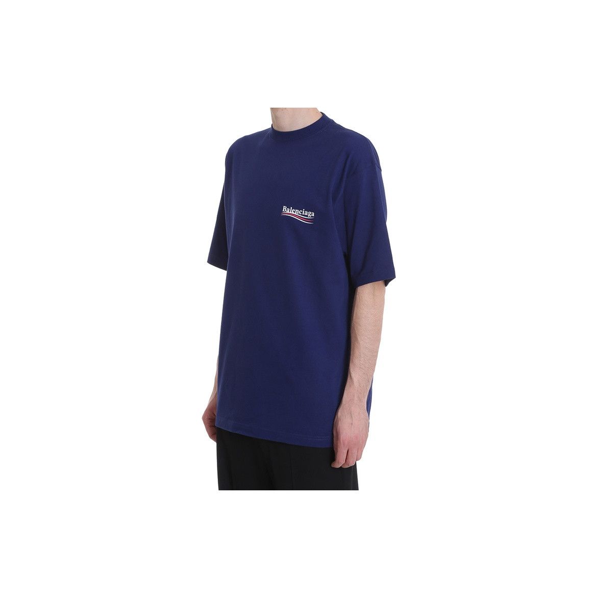 Balenciaga Balenciaga Wave Logo T-Shirt Size M Size US M / EU 48-50 / 2 - 14 Thumbnail
