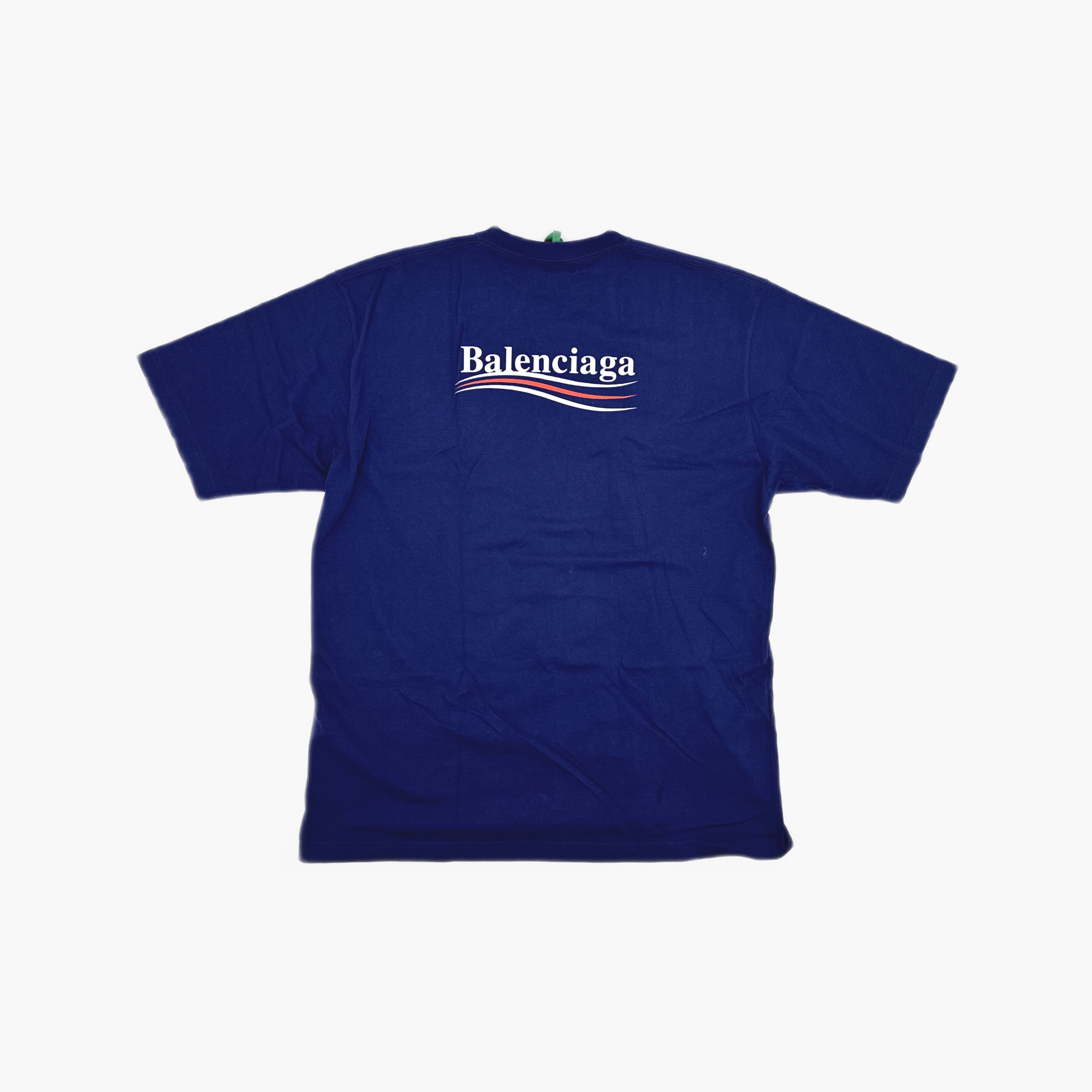 Balenciaga Balenciaga Wave Logo T-Shirt Size M Size US M / EU 48-50 / 2 - 2 Thumbnail