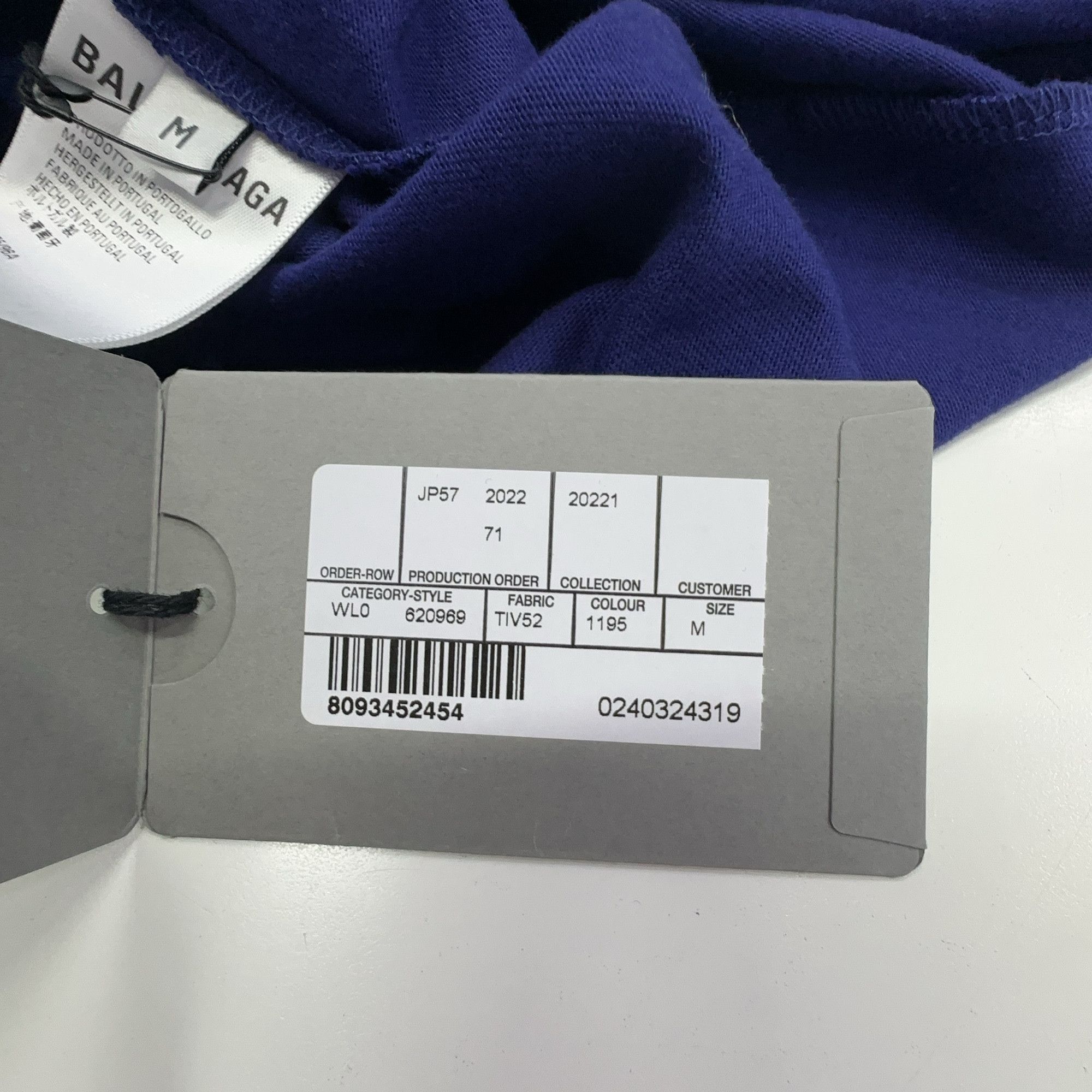 Balenciaga Balenciaga Wave Logo T-Shirt Size M Size US M / EU 48-50 / 2 - 5 Thumbnail
