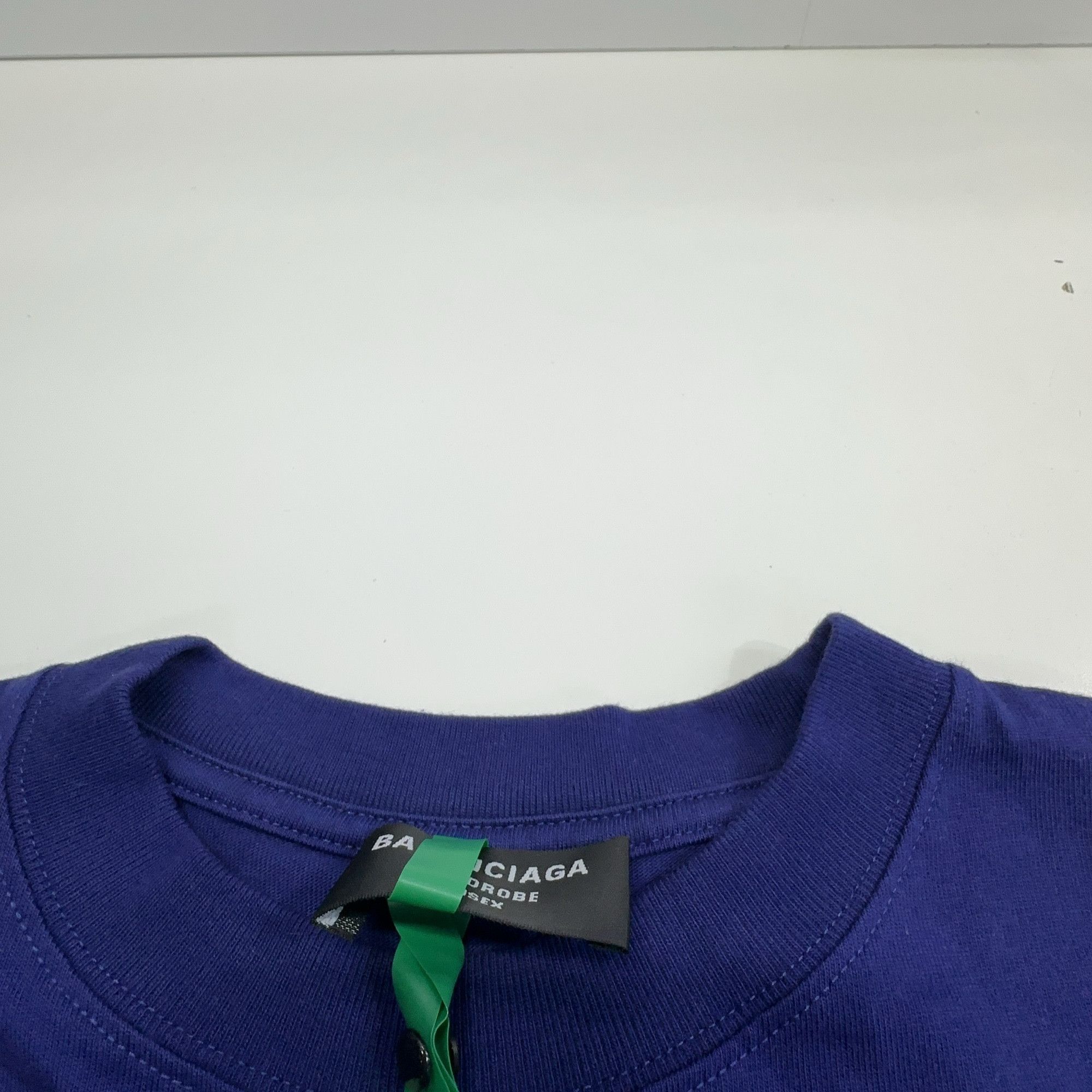 Balenciaga Balenciaga Wave Logo T-Shirt Size M Size US M / EU 48-50 / 2 - 4 Thumbnail