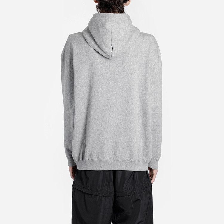 Balenciaga Balenciaga Logo Hoodie Gray Size L Size US L / EU 52-54 / 3 - 8 Thumbnail