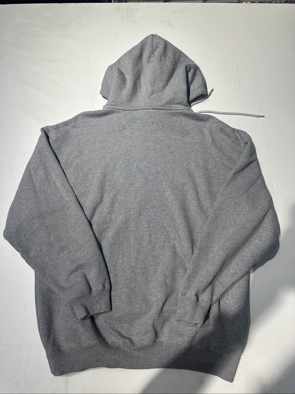 Balenciaga Balenciaga Logo Hoodie Gray Size L Size US L / EU 52-54 / 3 - 2 Thumbnail